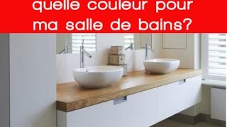 Quelles couleurs pour ma salle de bains [upl. by Asfah]