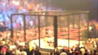 Kurt Angle Moonsault off the cage  TNA Lockdown 2010 [upl. by Ilowell225]