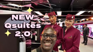 Inside Qatar Airways NEW Qsuite Next Gen Business Class [upl. by Wohlert]