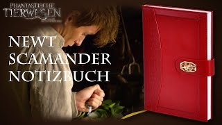 Phantastische Tierwesen Newt Scamander Notizbuch [upl. by Luapleahcim]