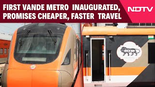 Vande Metro  Bhuj To Ahmedabad Namo Bharat Rapid Rail Inaugurated Promises Cheaper Faster Travel [upl. by Erdnaek]