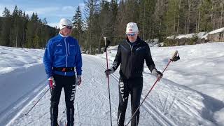 Grunnkurs skiteknikk skøyting [upl. by Ellersick]