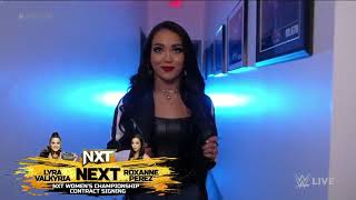 MeRoxanne Perez on NXT Backstage before my entrance WWE NXT January232024 [upl. by Eikciv]