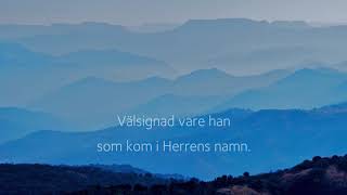 Psalm 103 quotBereden väg för Herranquot ur svenska psalmboken [upl. by Adnilre]