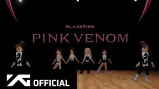 BlackpinkPink venom Dance practice 「Roblox」 Fit screen [upl. by Nitaj984]