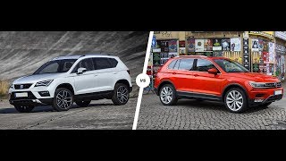 Twin test Cupra Ateca vs Seat Leon Cupra R ST [upl. by Rosalinde637]