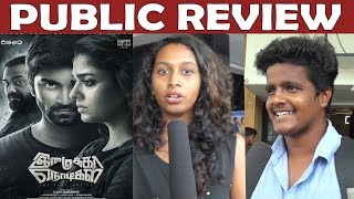 Imaikkaa Nodigal Movie Review With Public  Nayanthara  Atharvaa  Anurag Kashyap [upl. by Harikahs77]