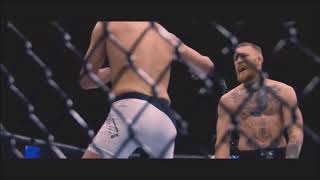 Nate Diaz vs Conor McGregor First fight highlights [upl. by Akihsay]