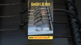 CAMO Short D Rig  Anti Tangle Carp Rig carpfishing carprigs carp fishingvideo fishing [upl. by Kikelia378]