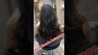 Ash blonde balayage balayagehaircolor hairdresser youtubeshorts shortvideo salonlife ashblonde [upl. by Sezen]