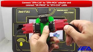 MERCEDESBENZ quotW210quot KEY PROGRAMMING WITH ZFHC09 CABLE LOST KEY SITUATION [upl. by Kcira]