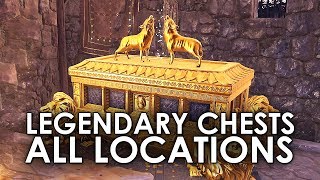 Assassins Creed Odyssey  All Legendary Chest Locations GUIDE [upl. by Zilla]