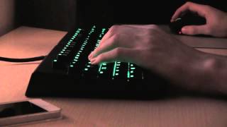 1 Hour of Razer Blackwidow Ultimate 2014 typing Green Switches [upl. by Lebasile]