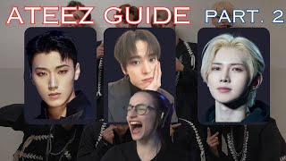 Reacting To An ATEEZ GUIDE  Part 2 [upl. by Suiravad801]