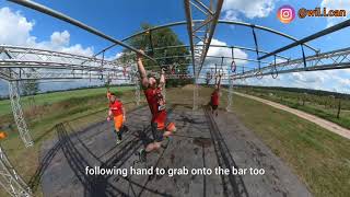 Hanging Tough  3 tips to beat this Tough Mudder obstacle [upl. by Hazard]