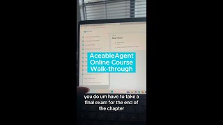 AceableAgent Online Course WalkThrough  Resources [upl. by Aiksa638]