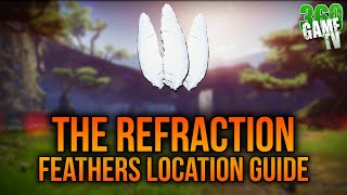 All 5 Feathers Location The Refraction Feathers Location Guide Tutorial Destiny 2 [upl. by Annaegroeg694]