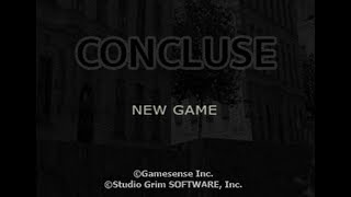 CONCLUSE Rare Lost PS1 Horror Game Demo [upl. by Beatrix]