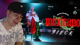 🇨🇱 REACCIÓN a ORGULLOSAMENTE MEXICANO Video Oficial  Sieck 🇲🇽 [upl. by Intisar758]