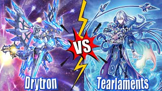 Drytron vs Tearlaments  High Rated DB YuGiOh 2024 [upl. by Neeloj545]