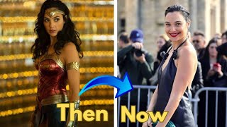 Wonder Woman 2017  All cast Then and Now 2024 [upl. by Orazal]