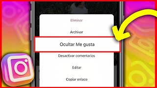 ❤️ Cómo OCULTAR los ME GUSTA en INSTAGRAM l Que Das en las Publicaciones de Otras Personas 2023 [upl. by Aiotal899]