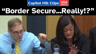 Jim Jordan Goes Off HUMILIATES Jayapal Over Border is Secure Claim [upl. by Arramahs743]