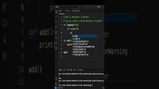 Decorator in python hindi coding interview decorators [upl. by Frentz]