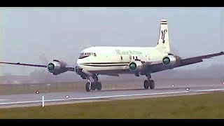 DC6 Atlantic Airlines  three attempts to takeoff [upl. by Dolli]