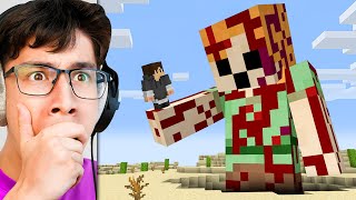 I Scared My Friend as GIANT ALEX in Minecraft [upl. by Elspet]