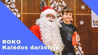 Roko Kalėdos darželyje Christmas party in kindergarten [upl. by Onileva]