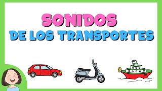 Aprendemos los sonidos de los transportesDiscriminación auditiva [upl. by Lyrahc]