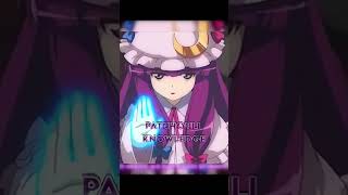 Patchouli Knowledge Edit Smart [upl. by Kaiser]