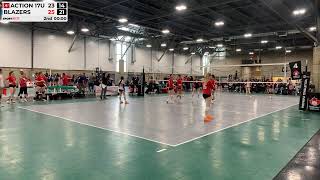 Action 17U vs WVA Blazers Inferno 17U MB12 [upl. by Sabsay]