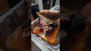 Bone Removal  Properly Seasoned properlyseasoned food smoked pork pulledpork bbq love [upl. by Najar721]