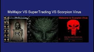 The Virus Battle Episode 3 MrsMajorEXE VS SuperTrading VS Scorpion [upl. by Mandal]