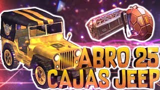 ABRO 25 CAJAS JEEP │MEGALUCK ROYALE │ITSDEVIL [upl. by Essy116]