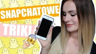 SNAPCHAT  5 TRIKĂ“W KTĂ“RE PRZYDADZÄ„ SIÄ KAĹ»DEMU  MINDOFLAURA [upl. by Lau]