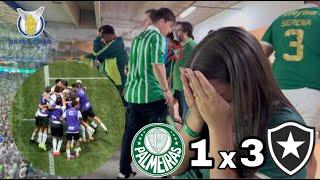 REACT REAÇÕES PALMEIRAS x BOTAFOGO  Casal Rivalidade [upl. by Esyned417]