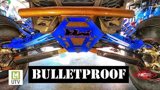 HCR arms DESERTWORKS Gussets LM UTV Rods BULLETPROOF SUSPENSON ON 2021 CAN AM X3 EP 156 [upl. by Sej]