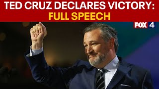 Ted Cruz declares victory FULL SPEECH [upl. by Harve]