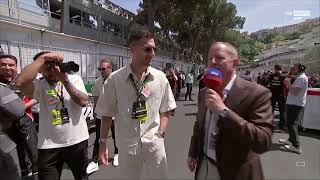 Diogo Dalot F1 Grid Walk Interview  2024 Monaco Grand Prix [upl. by Selina]