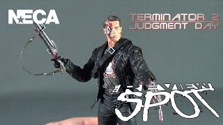 Toy Spot  NECA Terminator 2 Judgment Day T800 Final Battle [upl. by Heller862]