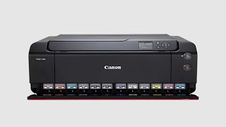 Canon Printer imagePrograf Professional 1100 Specifications [upl. by Heyes]