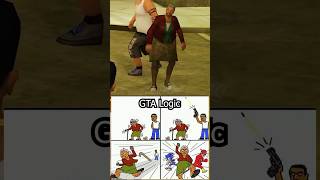 GTA LOGIC gta sanandreas memes [upl. by Ayidan327]