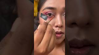 Easy Dashain Makeup Tutorial 💗✨ eyemakeup festivemakeup bhcosmetics [upl. by Manley]