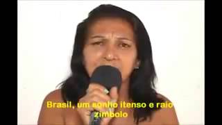 Hino Nacional Brasileiro Cantado de Forma Incrível  Versão Inédita [upl. by Popper]