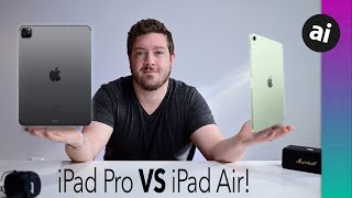 iPad Air 4 VS iPad Pro 2020 Which To Buy [upl. by Ellehcim]