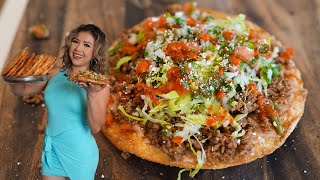 Looking for a Fast and Easy Recipe Make My TOP NOTCH BEEF TOSTADAS this will not DISAPPOINT 🤤 [upl. by Lehcin]