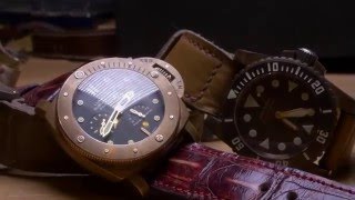 Panerai Ennebi and Helson Bronzo watches [upl. by Htesil458]